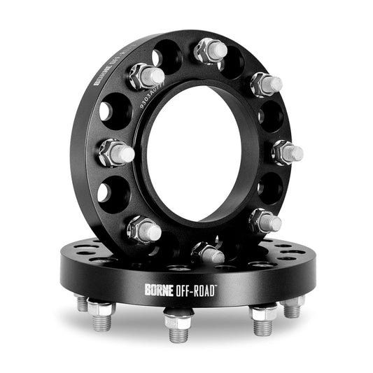 Borne Off-Road Wheel Spacers 8X165.1 121.3 32 M14 Blk BNWS-006-320BK