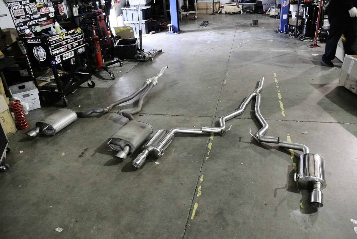 Megan Racing Cat-Back Exhaust System for Ford Mustang 2.3L Turbo 2015-2019 - MR-CBS-FM15L4