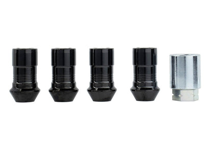 Ford Racing M14 x 1.5 Black Security Lug Nut Kit - Set of 4 M-1A043-A