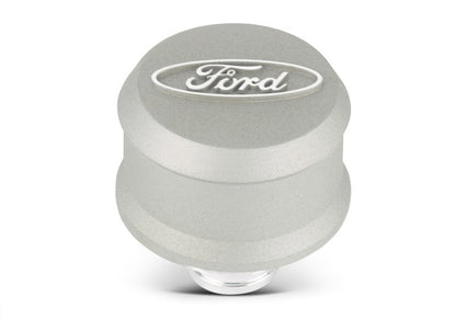 Ford Valve Cover Breather w/ Slant Edge - Alm Gray FRD302-437