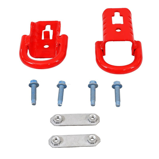 Ford Racing 15-22 F-150 Tow Hooks - Red (Pair) M-18954-F15R