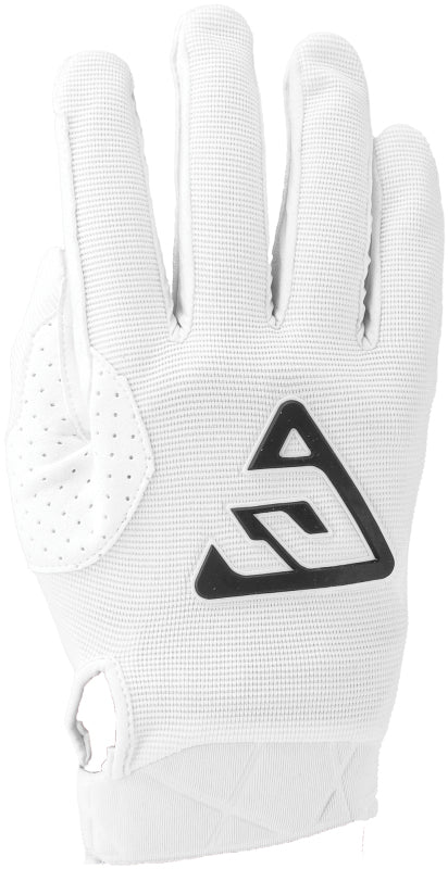 Answer 24 Peak Gloves White/Black Youth - XL 442880