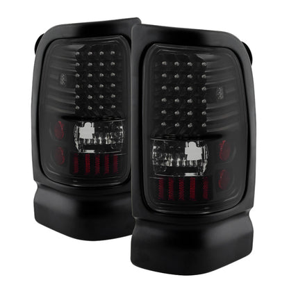 SPYDER Xtune Dodge Ram 1500 94-01 / Ram 2500/3500 94-02 LED Tail Lights Black Smoke ALT-ON-DRAM94-LED-BSM 5081155