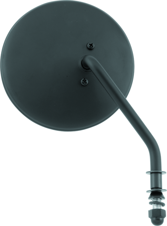 Bikers Choice 4in Round Mirror Blk (Short-R) 482776