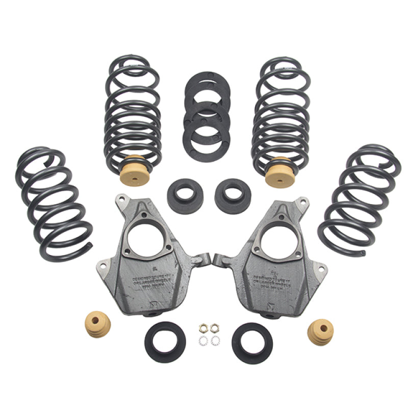 Belltech Lowering KIT 14-17 GM SUV w/o Magnetic Ride 2-4inF - 4inR
