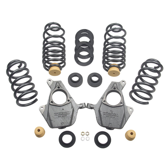 Belltech Lowering KIT 14-17 GM SUV w/o Magnetic Ride 2-4inF - 4inR