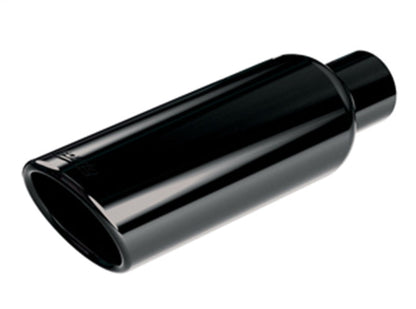 Borla Atak S Rear Section 15-17 Ford Mustang GT 5.0L V8 MT/AT 2.5in pipe 4in tip (Black Chrome) 11895BC