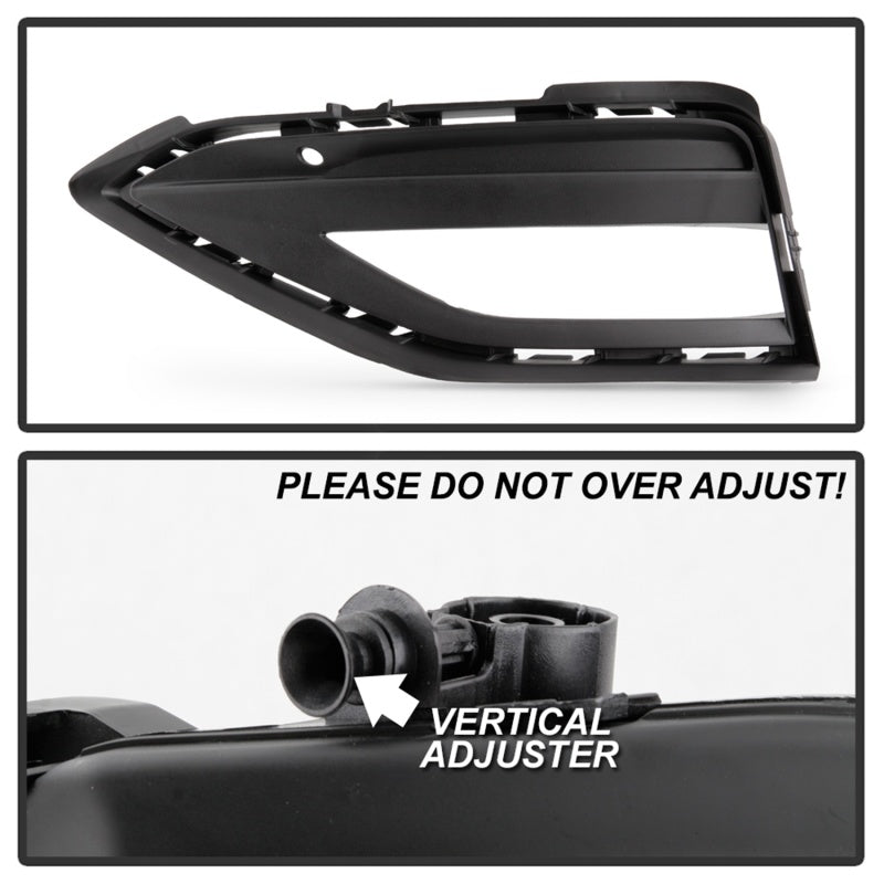 Spyder VW Jetta 19-20 OEM Style Fog Lights w/Universal Switch