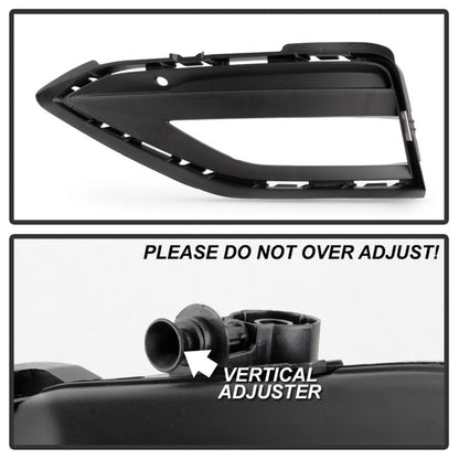 Spyder VW Jetta 19-20 OEM Style Fog Lights w/Universal Switch