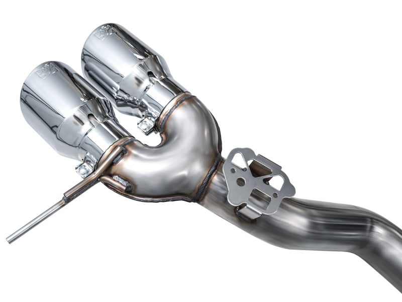 AWE Tuning 23-24 BMW G87 M2 Track Edition Exhaust - Chrome Silver Tips 3020-42487