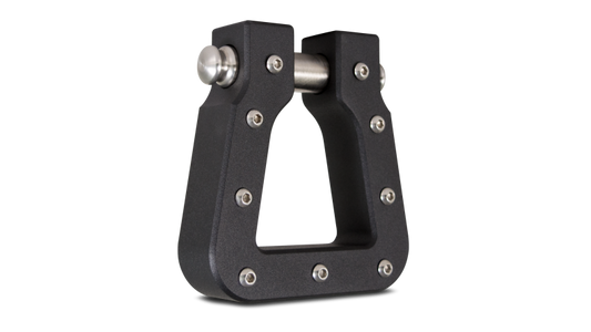 Body Armor 4x4 Mega D-Ring Black Single 5141-B