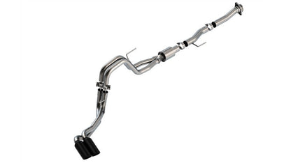 Borla F-150 2021 5.0L 2dr RC SB (122.8 WB) XL/XLT 3/2.25 DSE Cat-Back ATAK Black Chrome