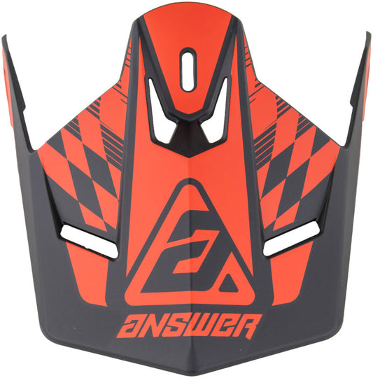Answer AR1 Sweep Visor Black/Red 442921