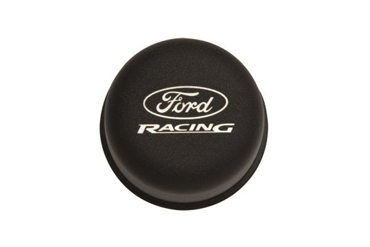 Ford Racing Black Breather Cap W/ Ford Racing Logo M-6766-Frnvbk