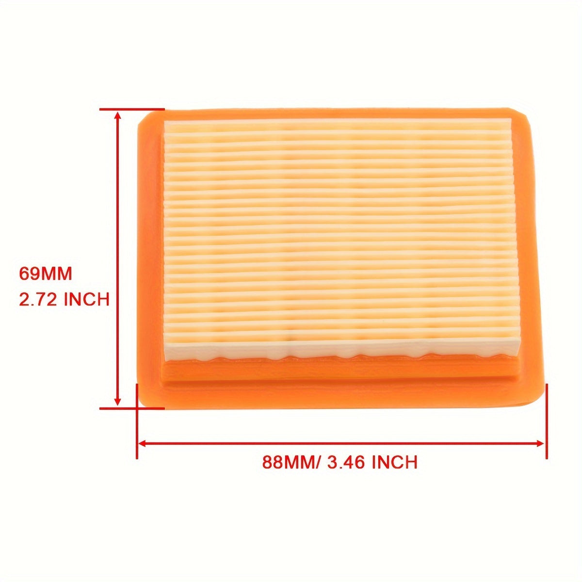 Air Filter for Stihl FS120 FS200 FS250 — Replaces 4134 141 0300