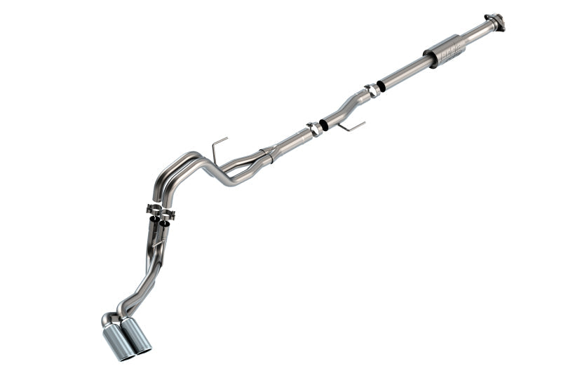 Borla F-150 2021 2.7L/3.5L 4dr CC SB EC STB Lari/King R/Plinum/LTD 3/2.25 DSE Cat-Back AK