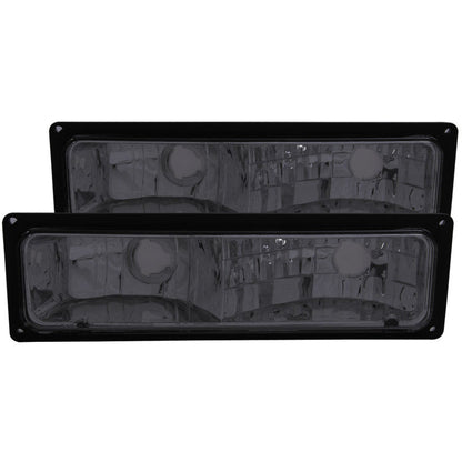 Anzo 1988-1998 Chevrolet C1500 Euro Parking Lights Smoke