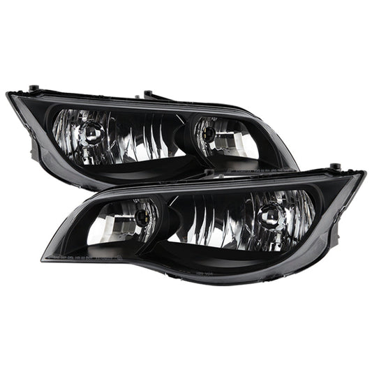SPYDER xTune Saturn ION Coupe 03-07 (Not Sedan) OEM Style Headlights - Black HD-JH-SAION-2D-BK 9035654