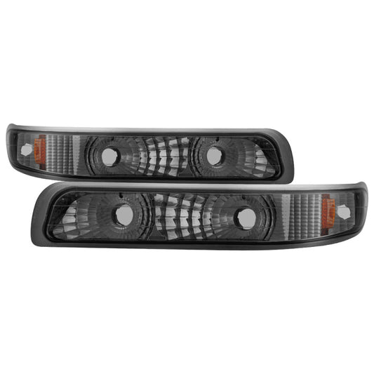 SPYDER Xtune Chevy Silverado 99-02 Amber Reflector Bumper Lights Smoke CBL-JH-CS99-AM-SM 5064288