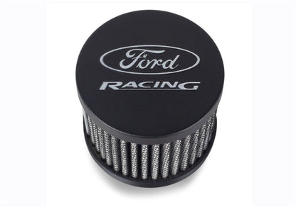 Ford Valve Cover Breather w/ Steel Top Black FRD302-234