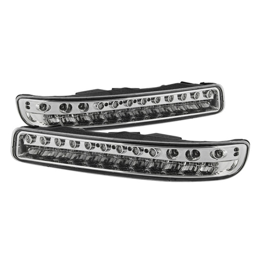 SPYDER Xtune GMC Sierra 99-06 Full LED Bumper Lights Chrome CBL-JH-GS99-LED-C 9027154