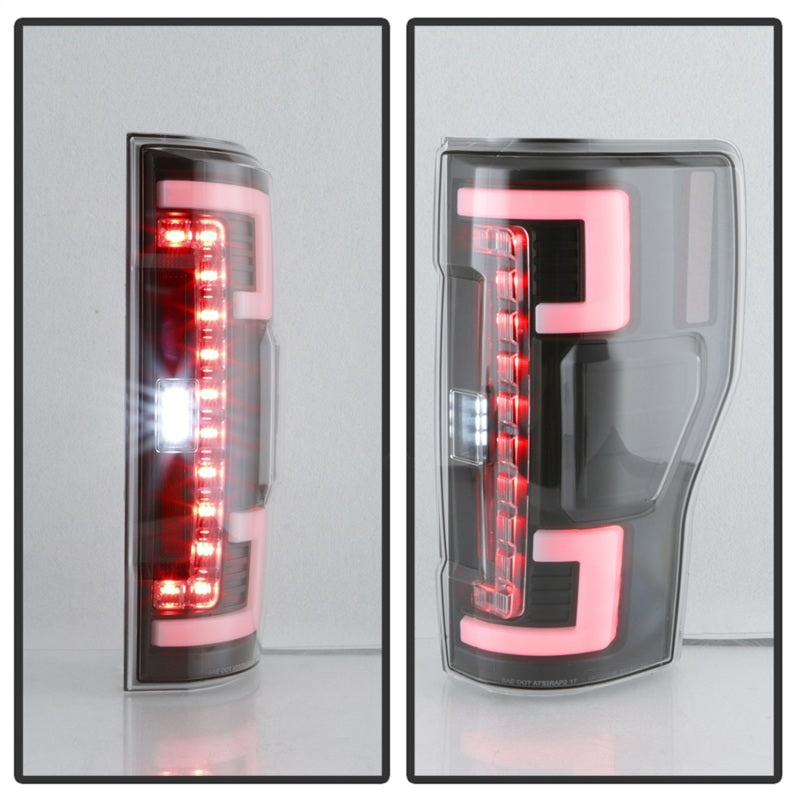 Spyder 17-18 Ford F-250 SD (w/Blind Spot Sensor) LED Tail Lights — 1T0ZR