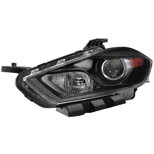 SPYDER xTune Dodge Dart 13-15 Driver Side Projector Headlight - OEM Left - Black HD-JH-DDART13-H-OE-L 9035159