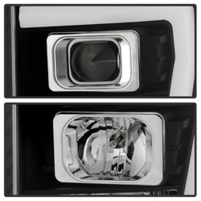 Spyder Ford F-250/F-350/F450 Super Duty 11-16 V2 Projector Headlights - Black (PRO-YD-FS11V2-LB-BK) 5084460