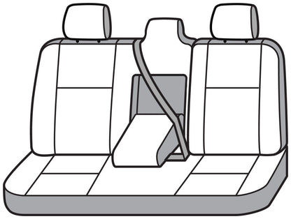 Covercraft 2024+ Toyota Corolla Cross Polycotton SeatSaver 2nd Row Seat Covers - Charcoal SS7591PCCH