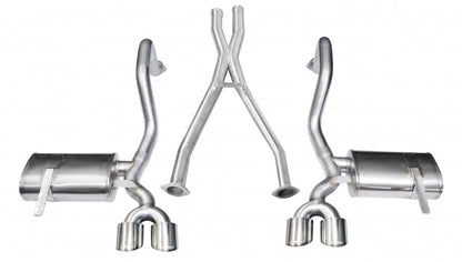 Corsa Performance 97-04 Chevrolet Corvette C5 Z06 5.7L V8 Polished Xtreme — 0W2GZ