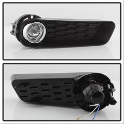 Spyder Dodge Avenger 2011-2014 OEM Fog Light W/Universal Switch- Clear FL-DAV2011-C 5080431