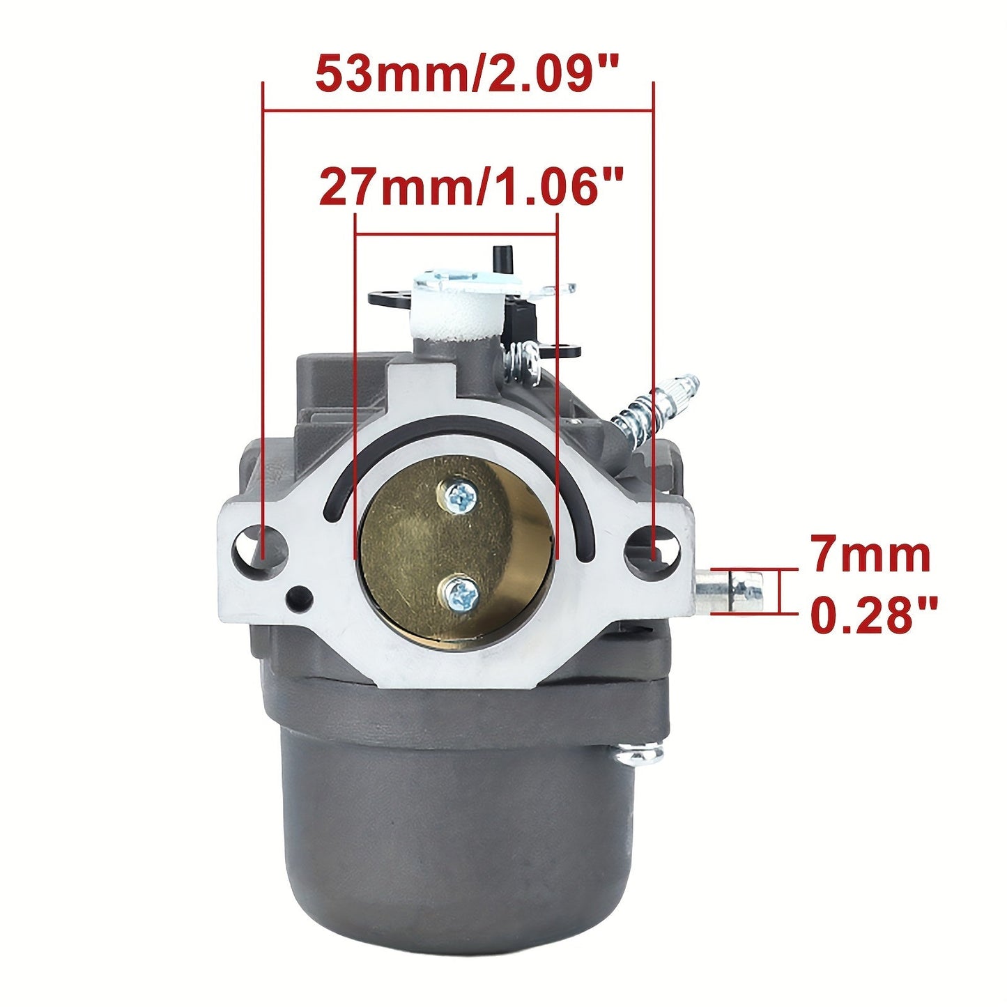 Carburetor for Briggs & Stratton 12.5HP Riding Mower — Replaces 5-4993