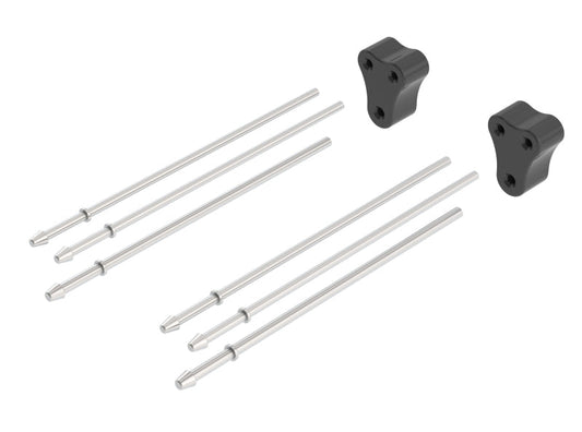 Borla Hanger & Isolator Kit - 6 Hanger Rods & 2 Rubber Isolators 60582