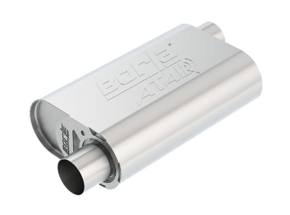 Borla CrateMuffler Small Block Chevrolet ATAK 2.5in Offset/Offset 14inx4.35inx9in Muffler 400774