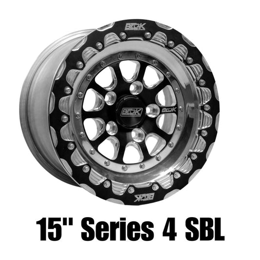 Belak Wheels Belak 15x8 / 5in BS / 5x114.3 BP / High Pad / Series 4 Wheel - Single Beadlock 15085144S45BS-SBL
