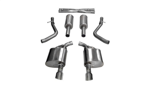 Corsa 17-18 Dodge Charger 5.7L V8 Xtreme Cat-Back Dual Rear Exit w/4.5in Polished Tips 21004