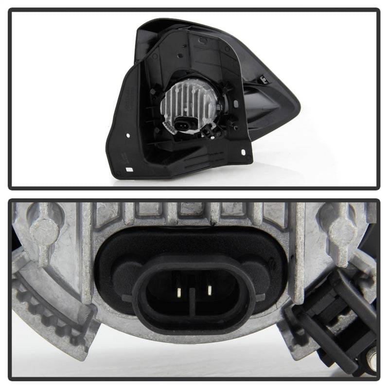 Spyder Nissan Maxima 09-21 OEM Full LED Fog Lights w/Switch Clear FL-NM2019-Led-C 5087096
