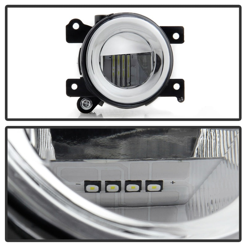 Spyder Nissan Maxima 09-21 OEM Full LED Fog Lights w/Switch Clear FL-NM2019-Led-C 5087096