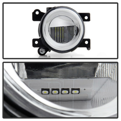 Spyder Nissan Maxima 09-21 OEM Full LED Fog Lights w/Switch Clear FL-NM2019-Led-C 5087096