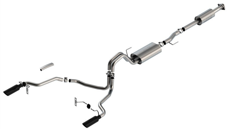 Borla F-150 2021 5.0L 4dr CC SB EC STB Lariat/KR/Pltm/LTD 3/2.25 SRE Cat-Back Touring