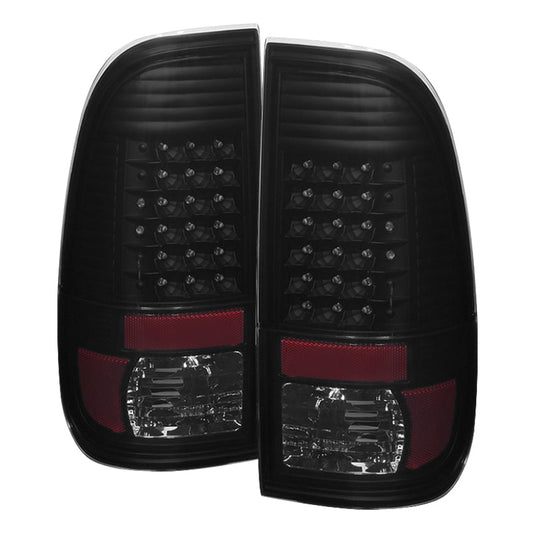 SPYDER Xtune Ford Super Duty 08-15 LED Tail Lights Black Smoke ALT-JH-FS08-LED-BKSM 9027697