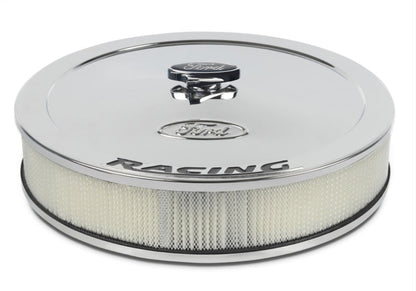 Ford 13in Dia Air Cleaner Kit Chrome FRD302-351