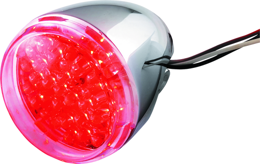 Bikers Choice Rr Led Red Turn Sig W/Clr Lens 493235