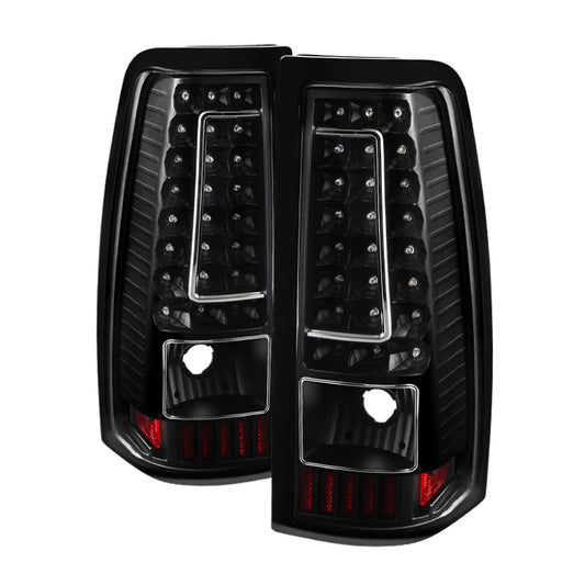 SPYDER Xtune Chevy Silverado 1500/2500/3500 99-02 Version 2 LED Tail Lights Black ALT-ON-CS99-G2-LED-BK 5081223