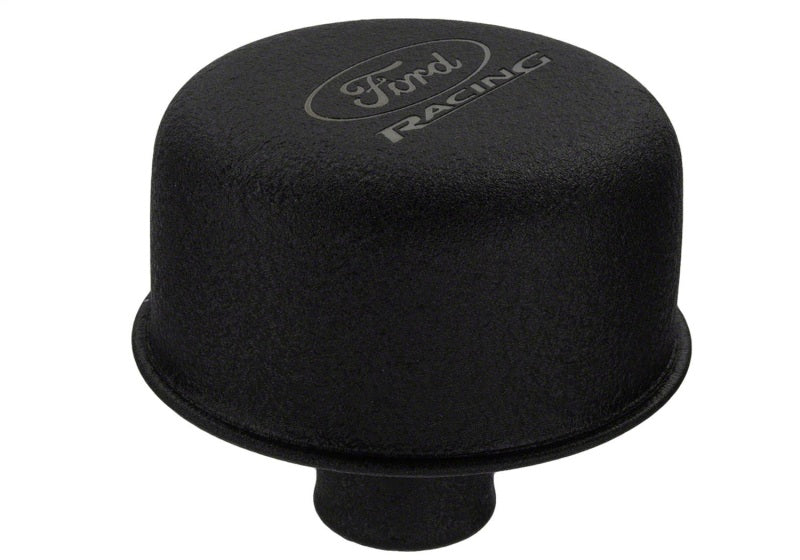 Ford Racing Black Breather Cap W/ Ford Racing Logo M-6766-Frnvbk