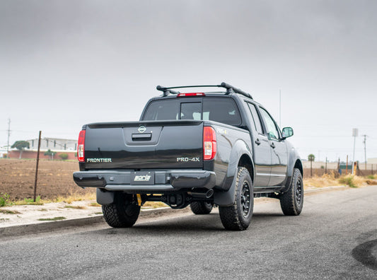 Borla 05-19 Nissan Frontier 4.0L V6 AT/MT Regular Cab S-type Exhaust (2wd/4wd) - Black Chrome Tip 140802BC