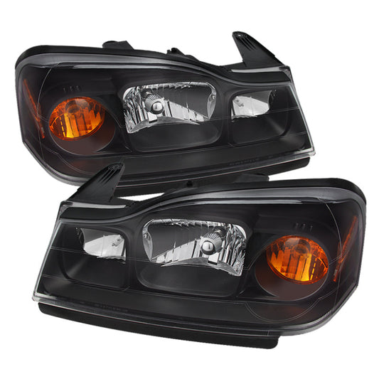 SPYDER Xtune Saturn Vue 06-07 Crystal Headlights Black HD-JH-SVUE06-AM-BK 9024030