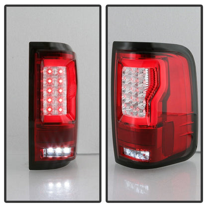 Spyder Ford F150 04-08 Styleside Tail Light V2 - LED - Red Clear ALT-YD-FF15004V2-LBLED-RC 5084194