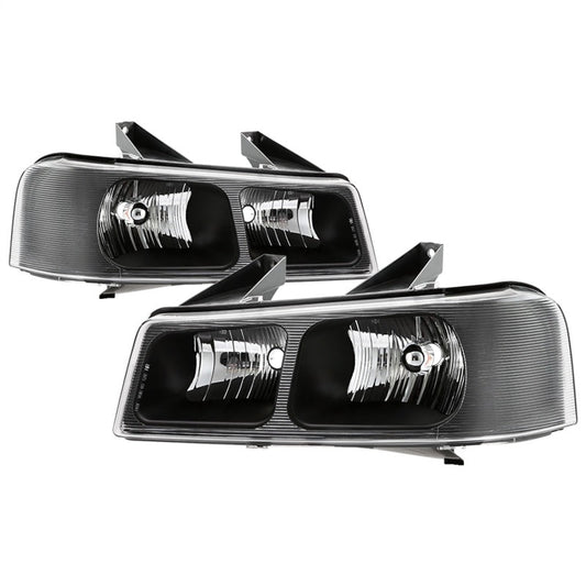 SPYDER xTune 03-17 Chevrolet Express 1500 OEM Style Headlights - Black (HD-JH-CEX03-OE-BK) 9042485