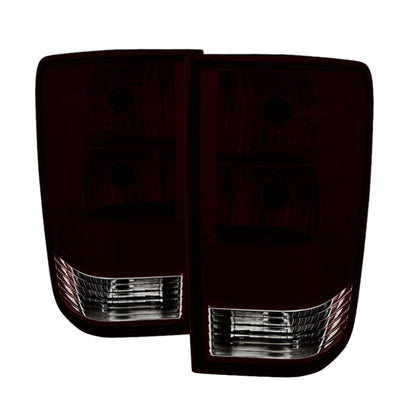 SPYDER Xtune Nissan Titan 04-15 OEM Style Tail Light Red Smoked ALT-JH-NT04-OE-RSM 9033445